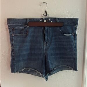 American Eagle Outfitters Dark Blue Jean Shorts